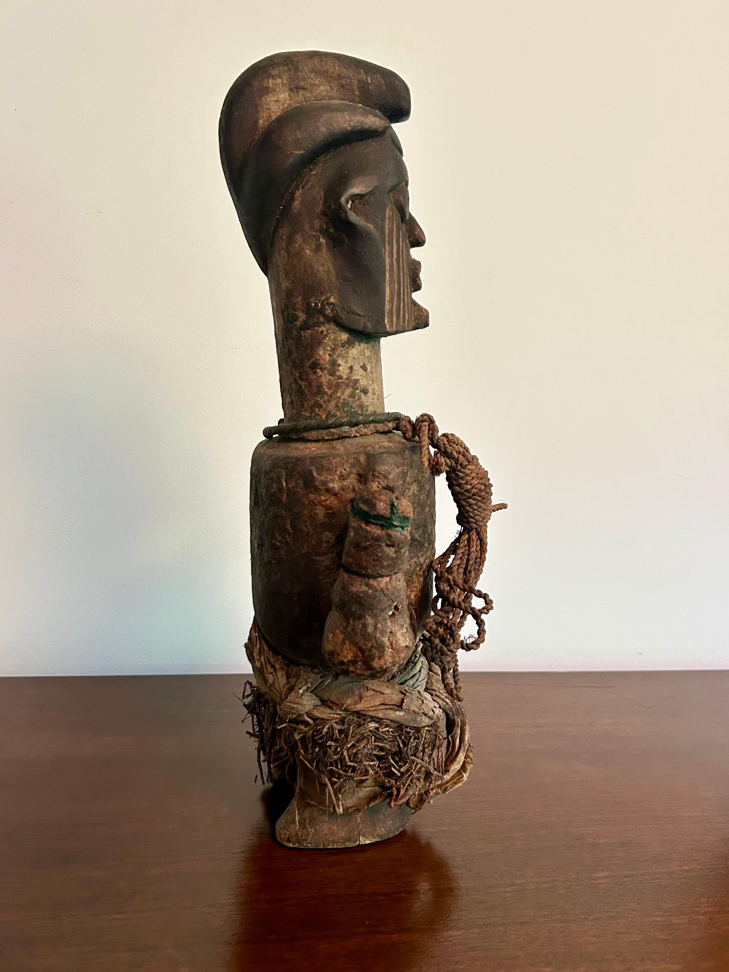 Vintage Teke Figur Afrikanische Kunst im Angebot 7