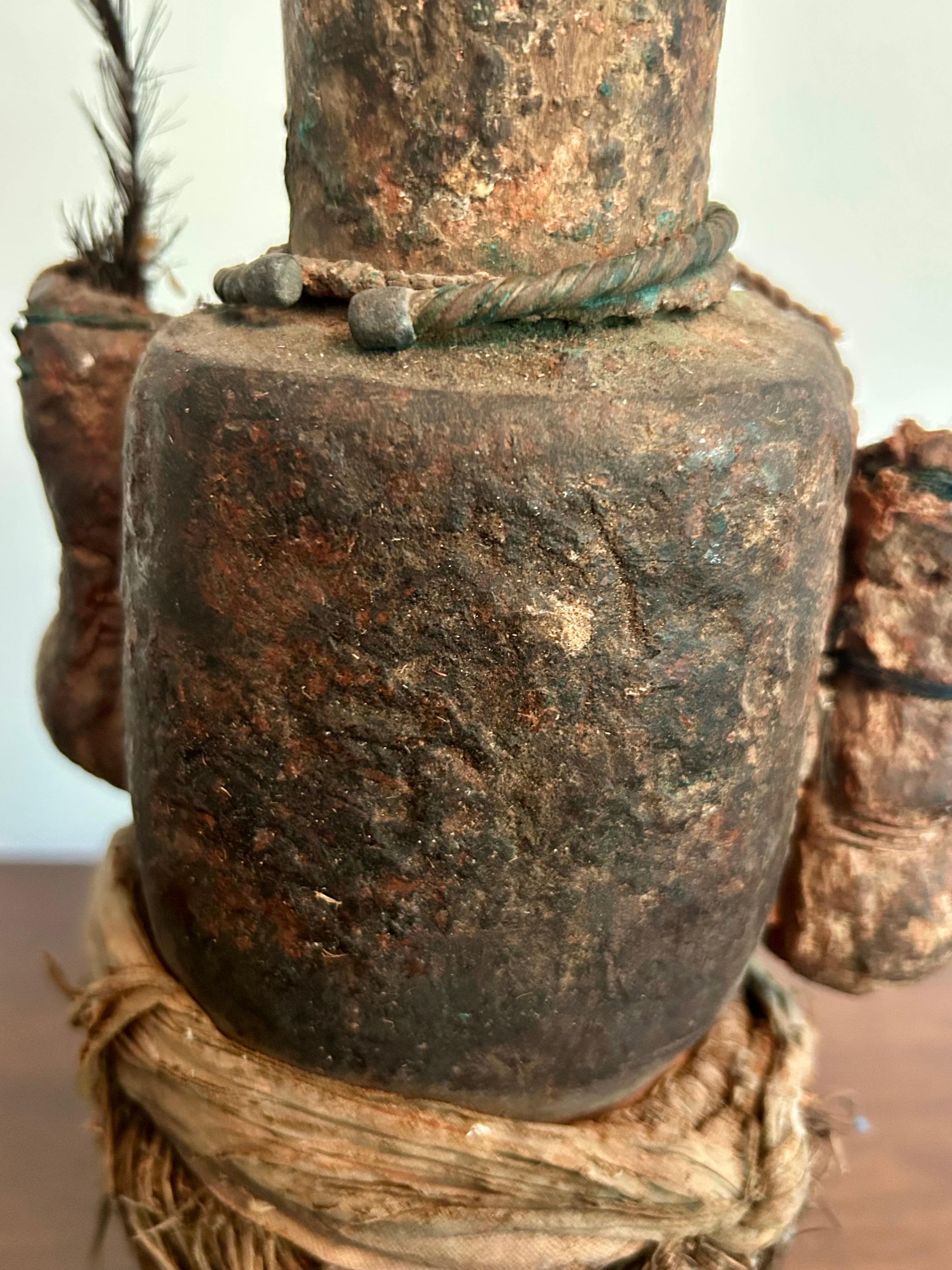 Vintage Teke Figur Afrikanische Kunst im Angebot 8