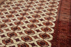 Vintage Tekke Bokhara Carpet