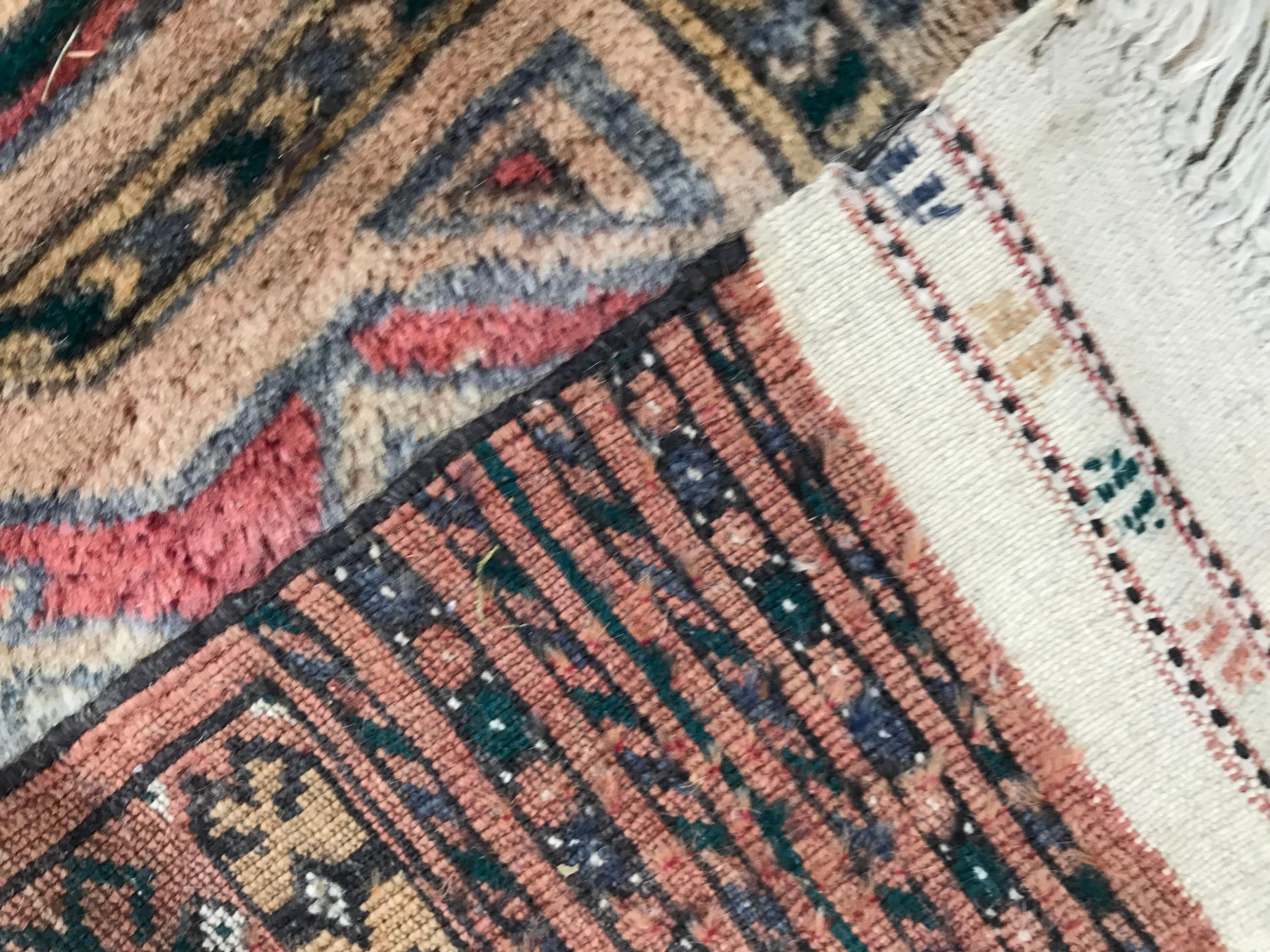 Tekke Turkman-Teppich, Vintage im Angebot 4
