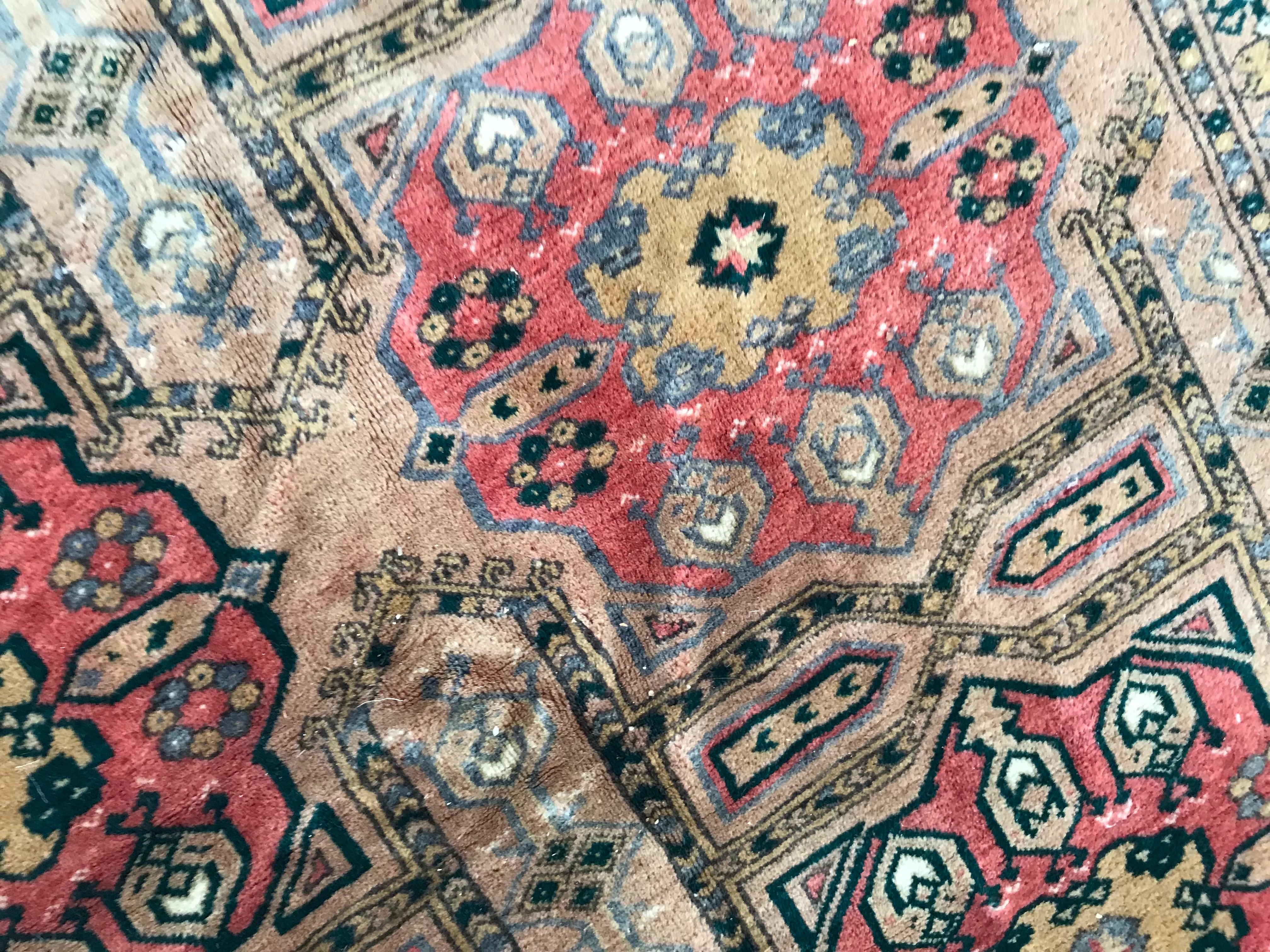 Tekke Turkman-Teppich, Vintage (Turkmenisch) im Angebot