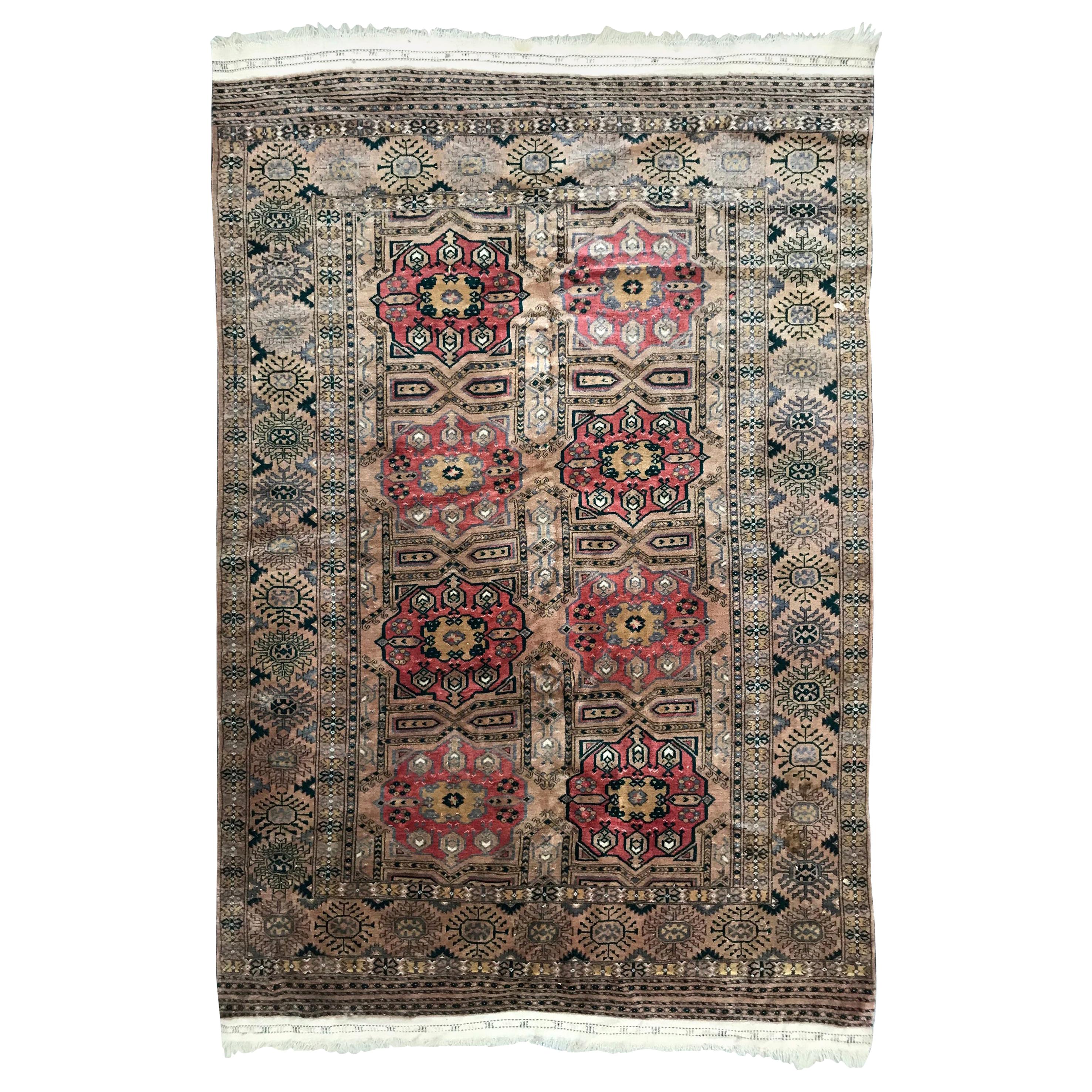 Vintage Tekke Turkman Rug