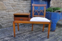 Vintage Telephone Table and Bench