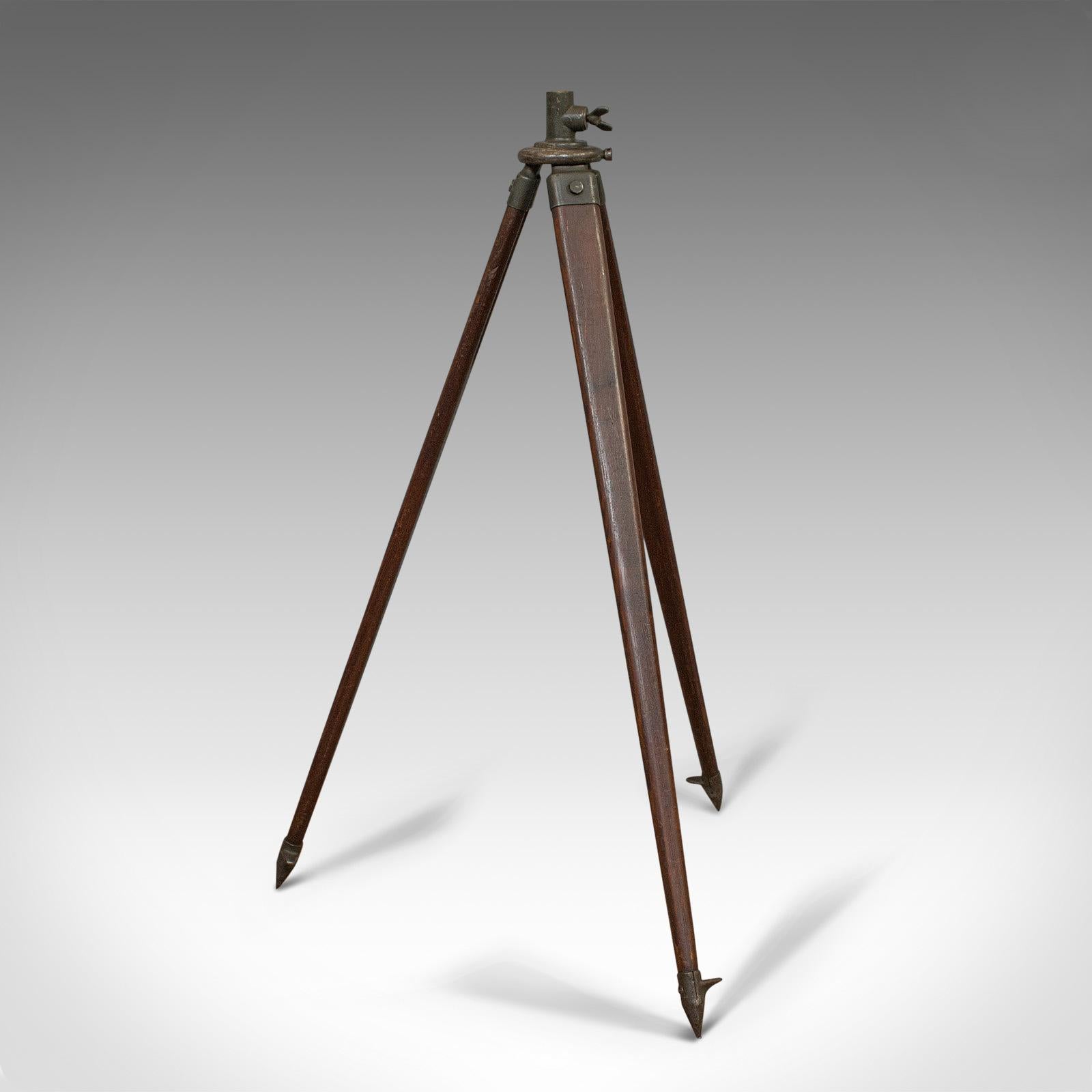 antique telescope tripod