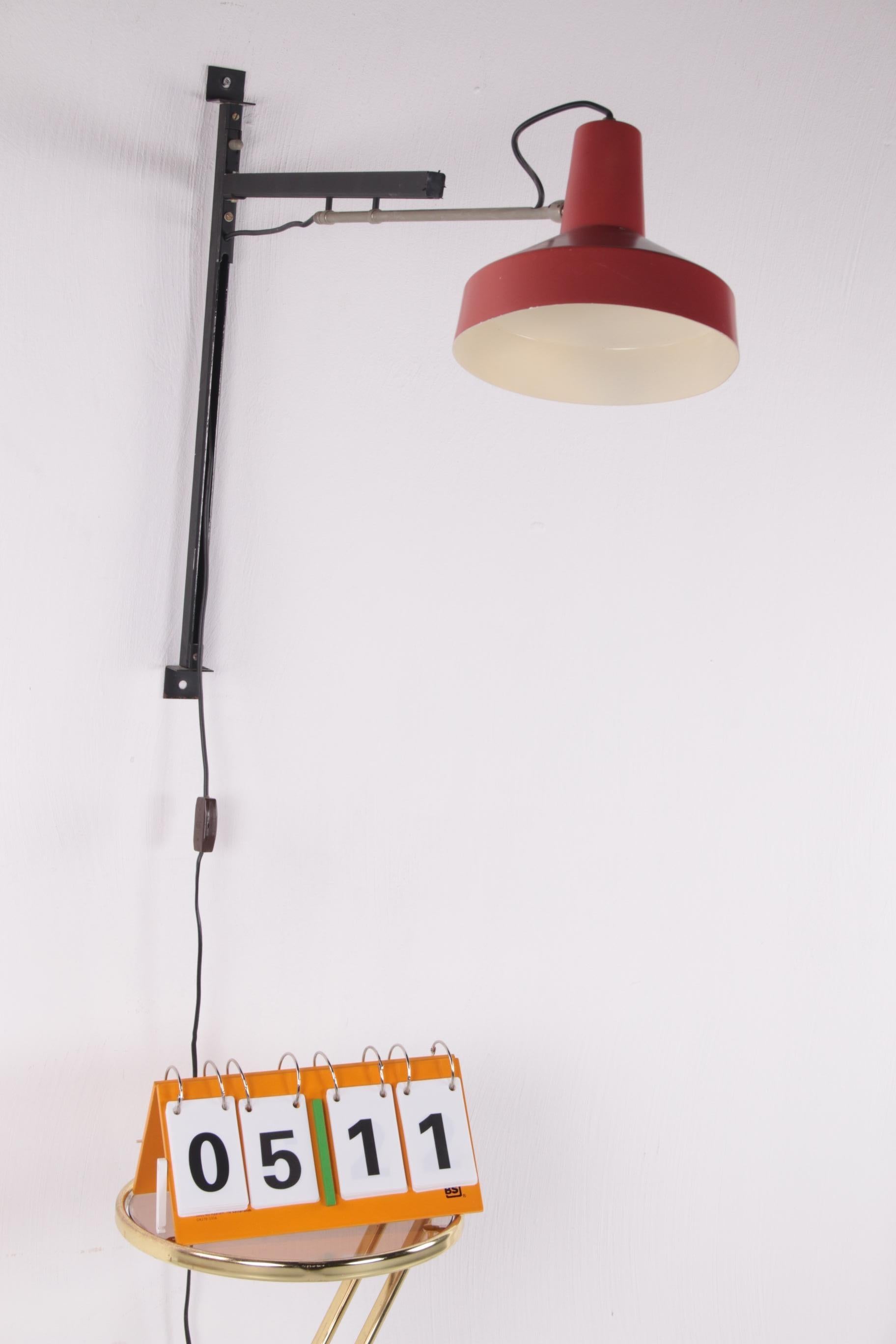 Dutch Vintage Telescope Wandlamp Van Niek Hiemstra Voor Evolux