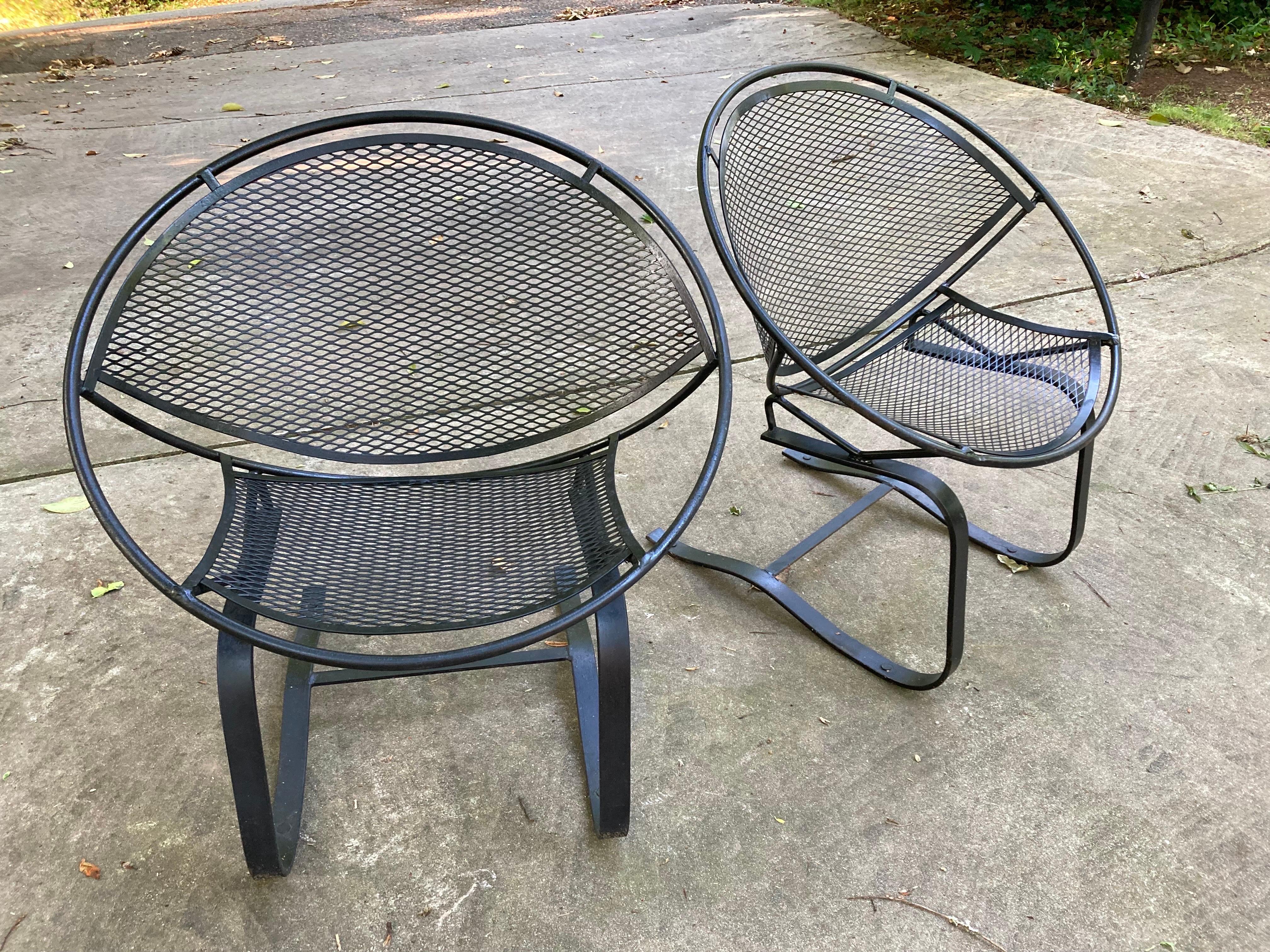 20th Century Vintage Tempestini for Salterini Cantilever Lounge Chairs - a Pair For Sale