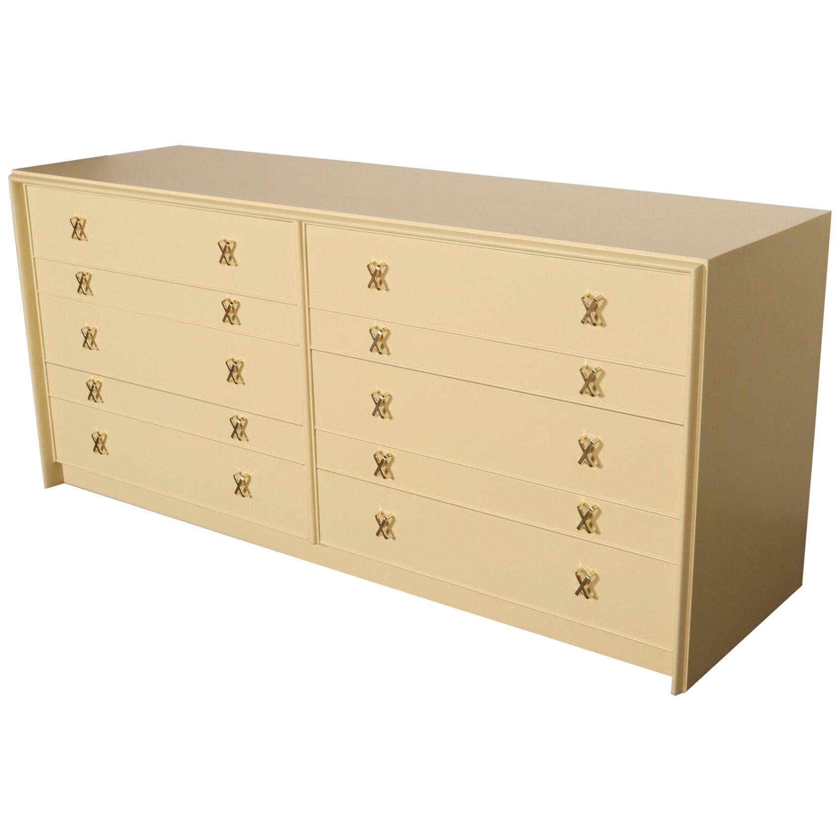 dresser short and long Atten 4-Drawer Wide Dresser