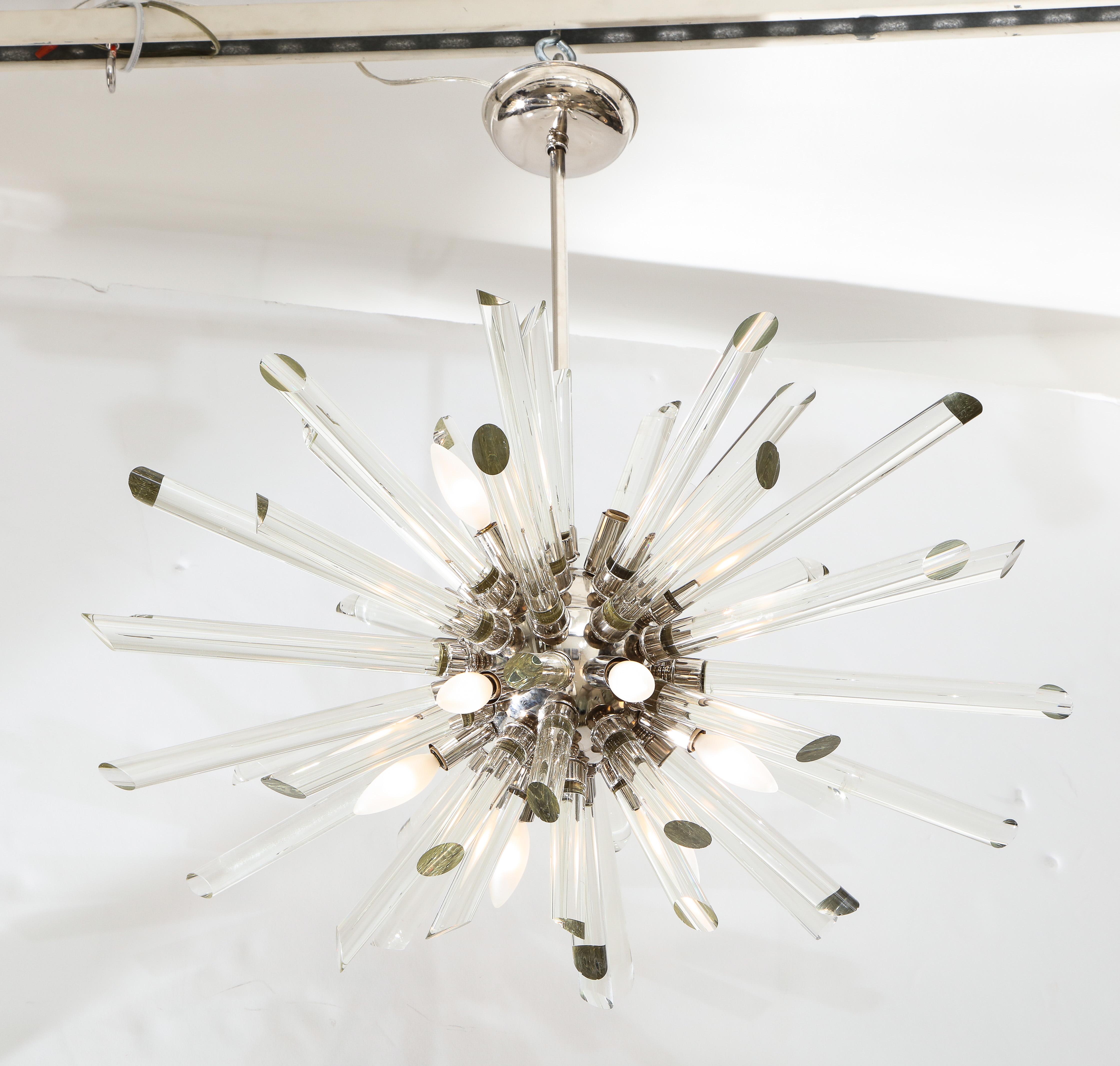 Vintage Ten-Light Sputnik Chandelier 3