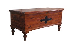 Vintage Tennessee Red Cedar Royal Line Rustic Blanket Hope Chest Storage Trunk