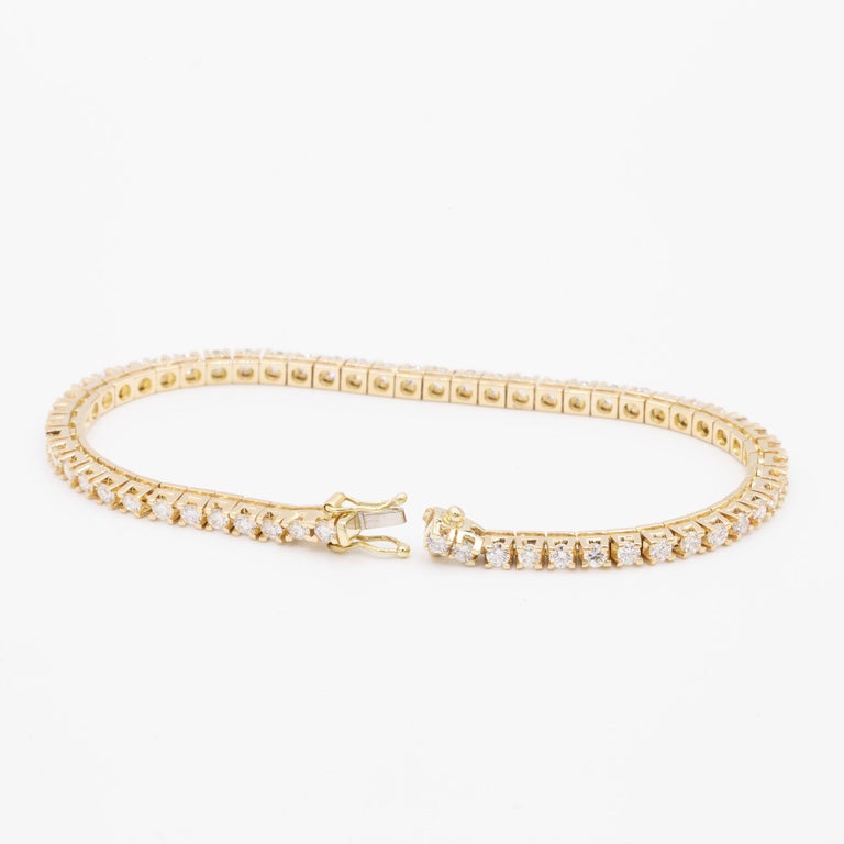 Vintage Tennis Bracelet For Sale at 1stDibs