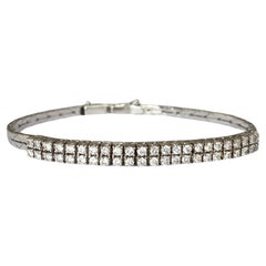 Vintage Tennis Gold ca. 1.60 ct Diamant-Armband