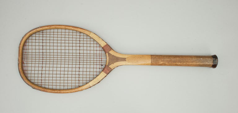 Sporting Art Vintage Tennis Racket For Sale
