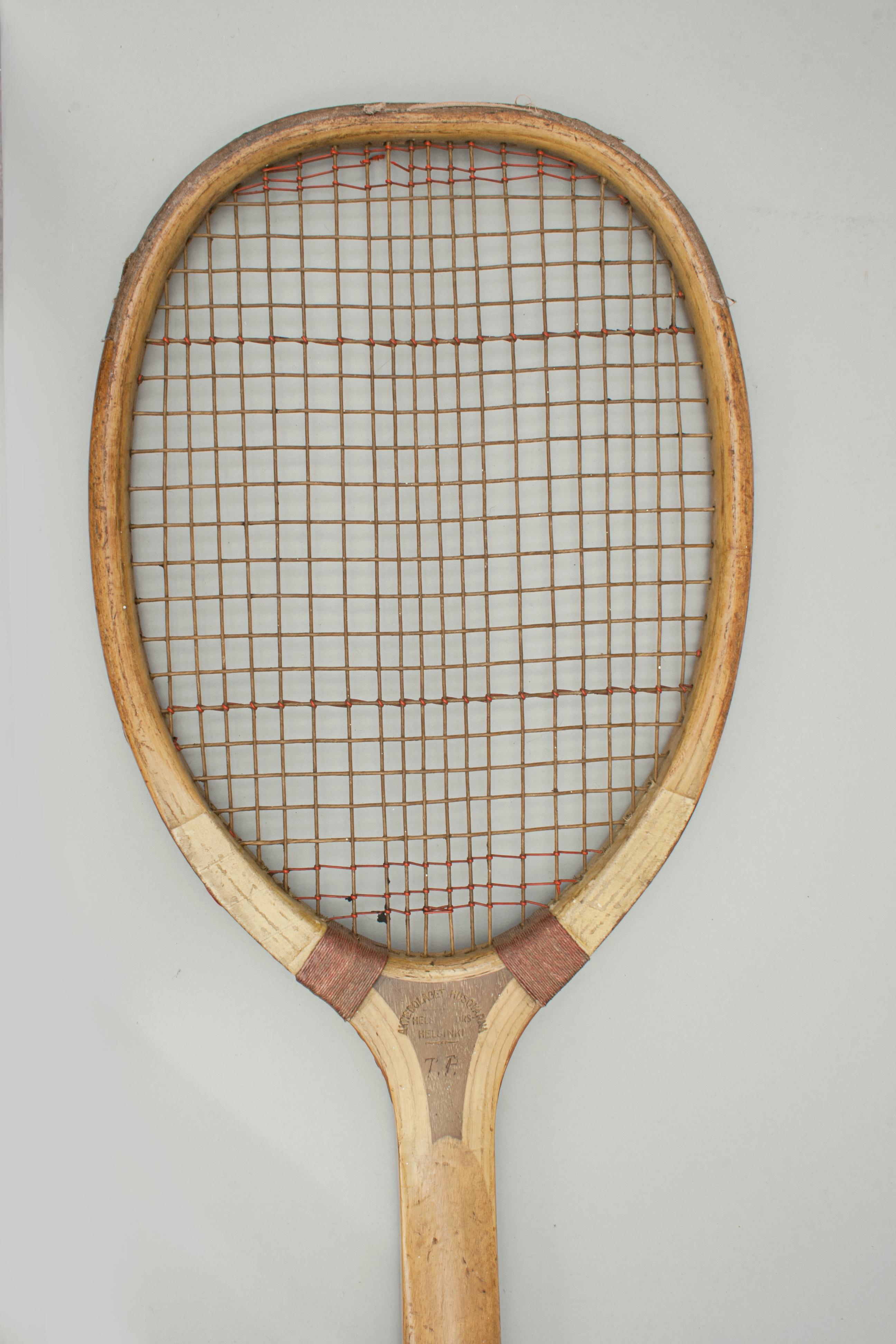 vintage tennis rackets