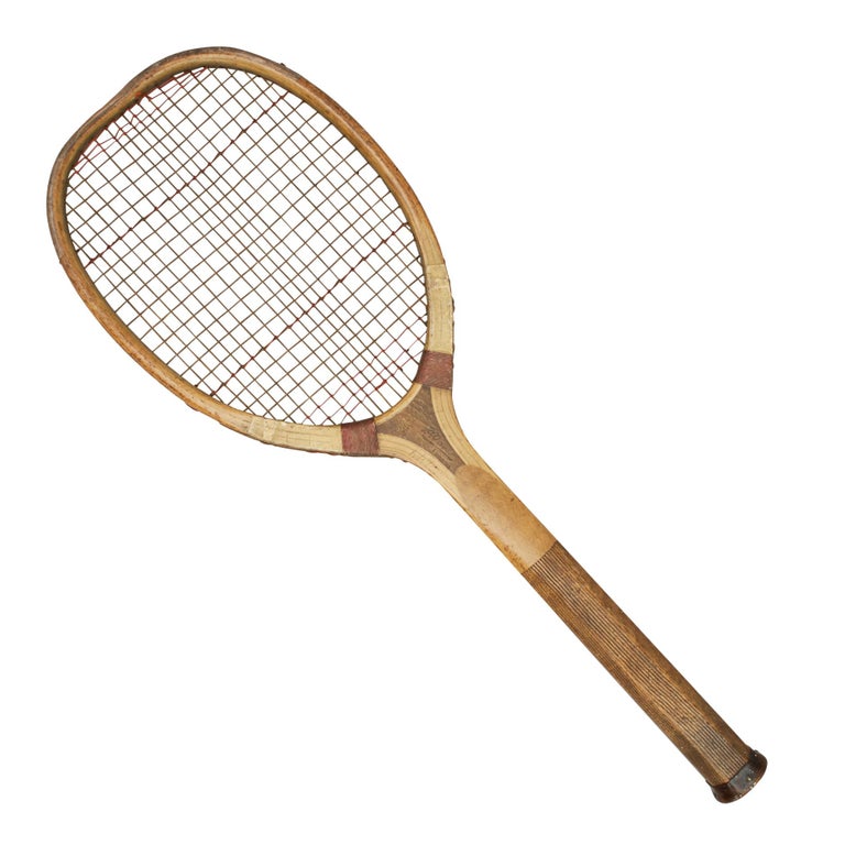 Vintage Tennis Racket at 1stDibs