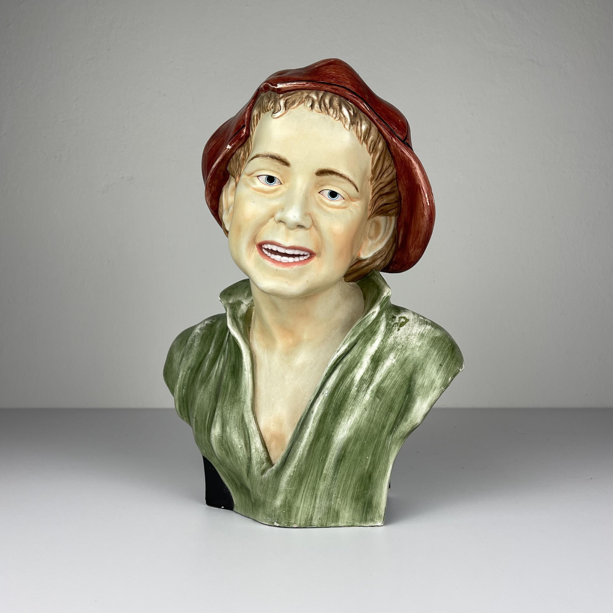 Mid-Century Modern Buste Boy, COIMBRA, Portugal, années 1960 en vente