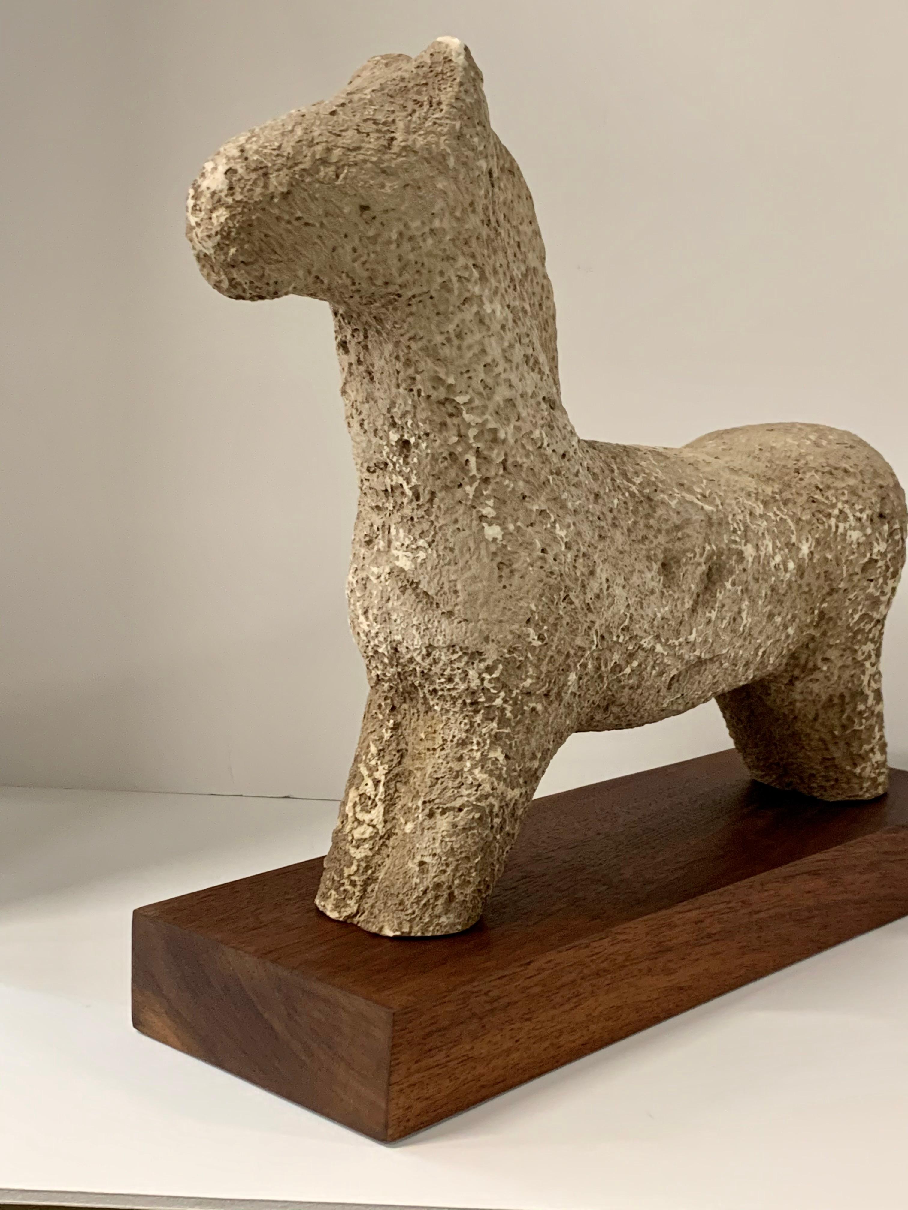 20th Century Vintage Terracotta Horse