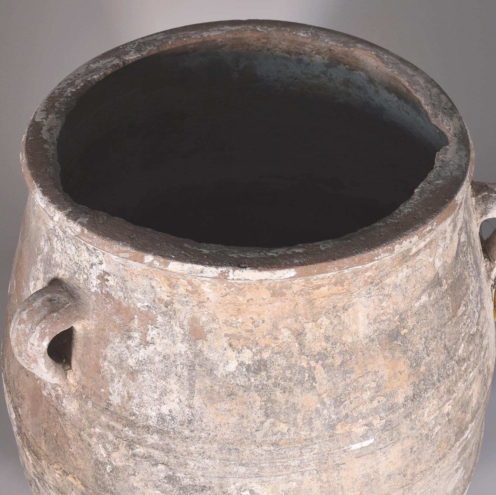 20th Century Vintage Terracotta Jar with Original Patina