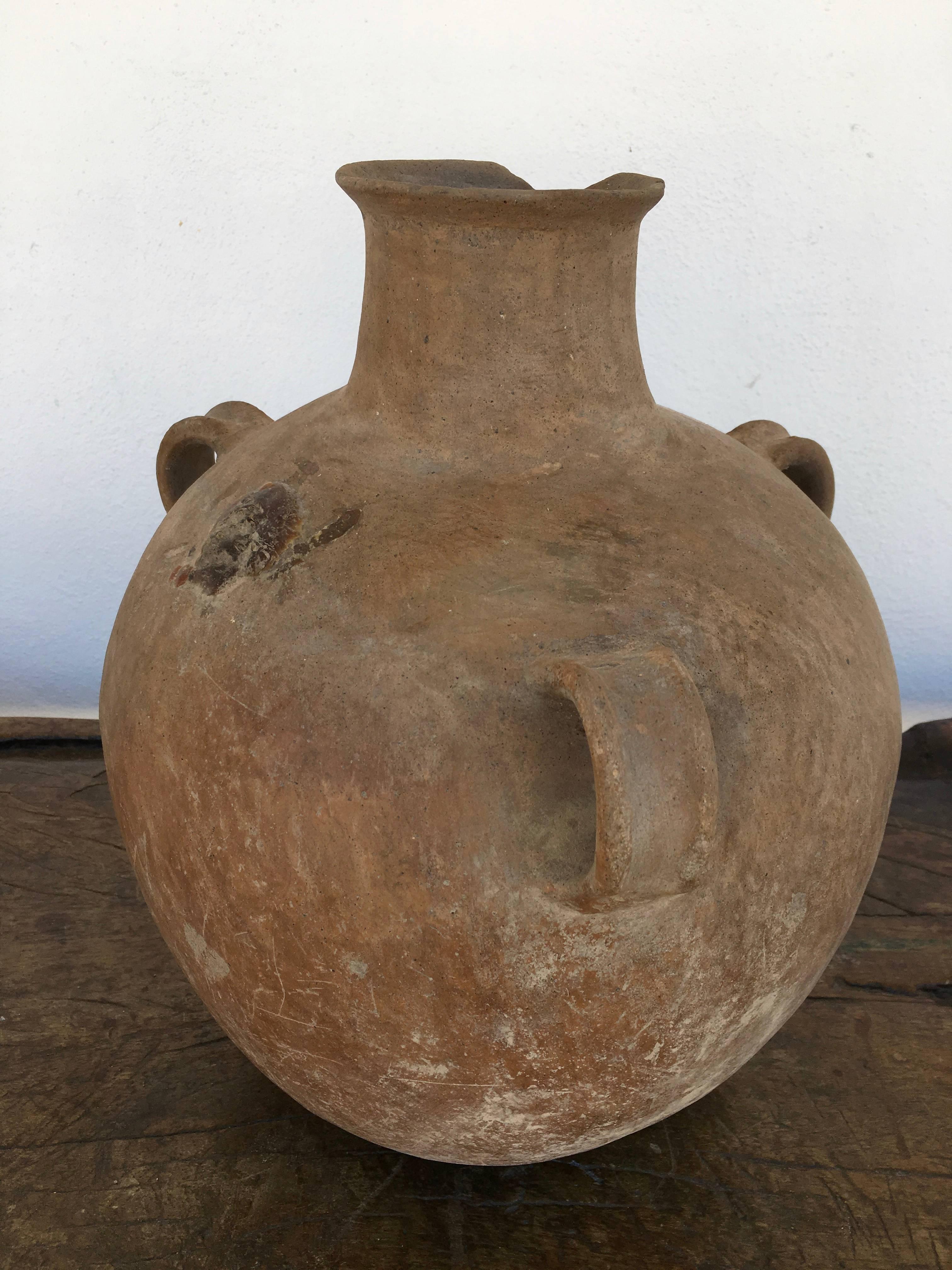 Mexicain Vieille cruche en terre cuite du Mexique