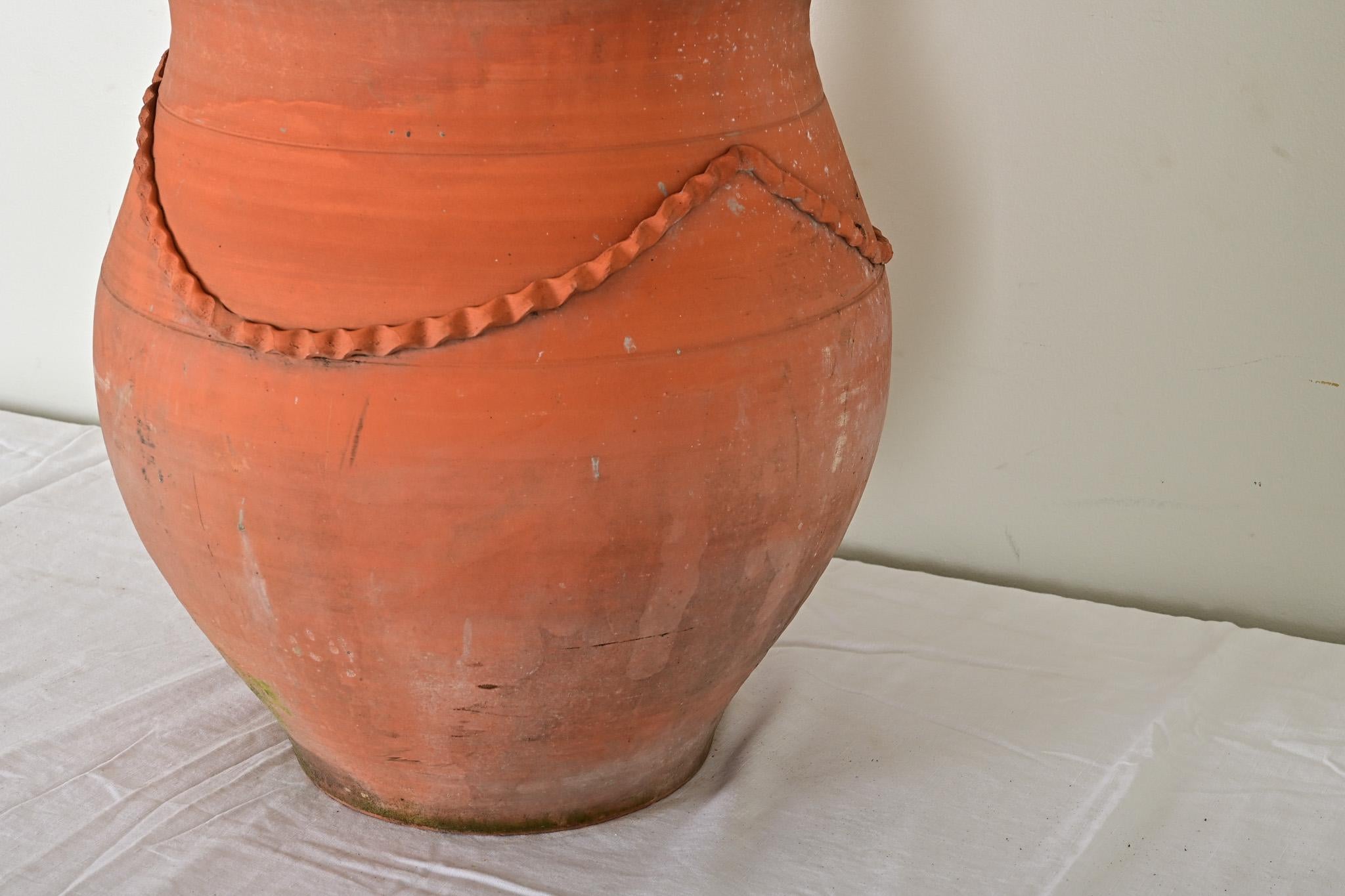 Jardinera vintage de terracota en venta 5