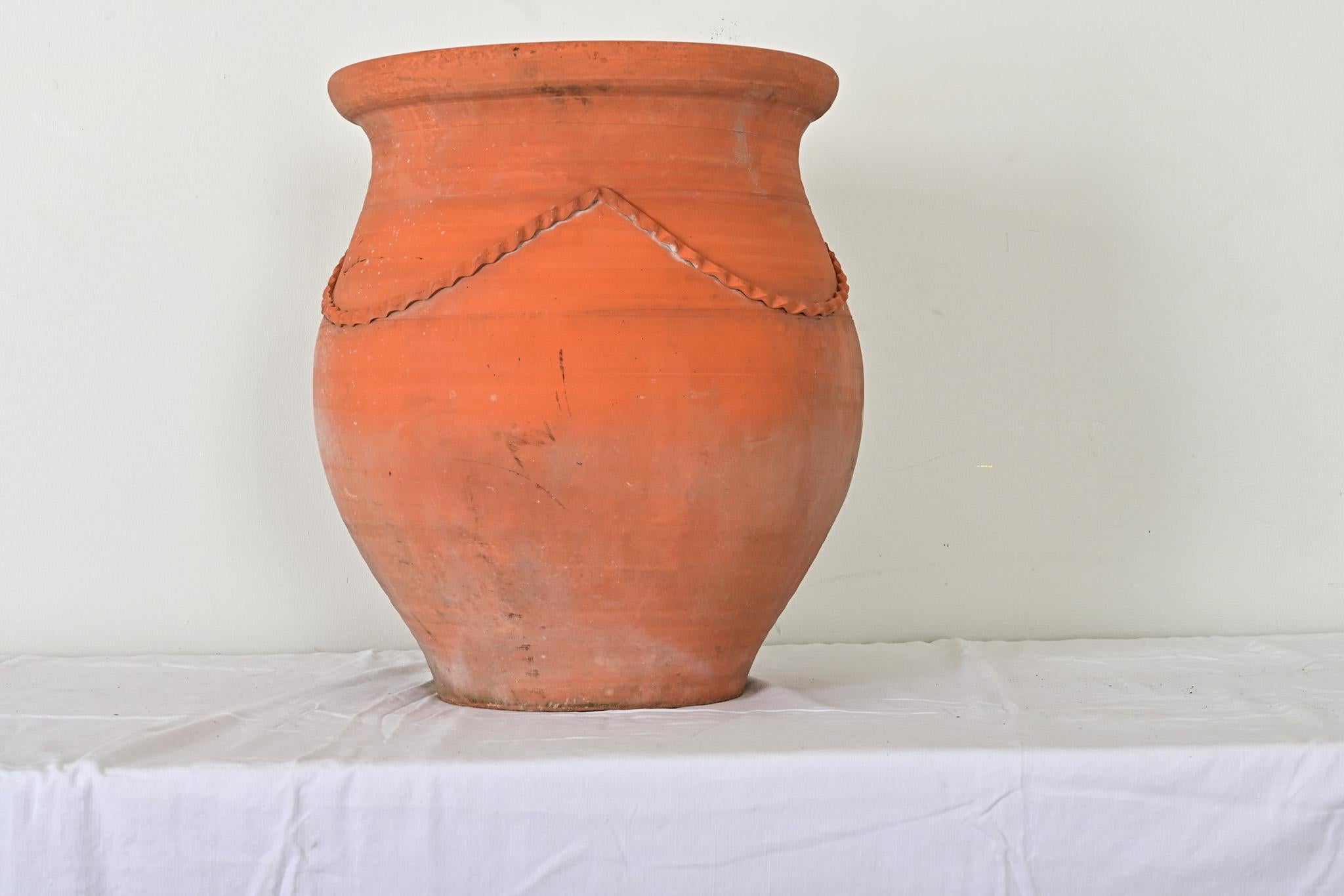 Jardinera vintage de terracota Terracota en venta