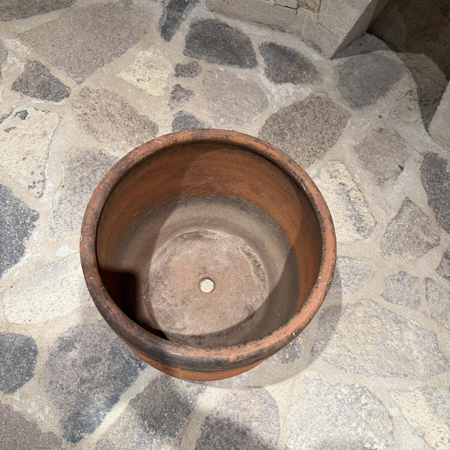 Vintage Terracotta Planter ModernStyle Gainey Pottery Style Era en venta 2