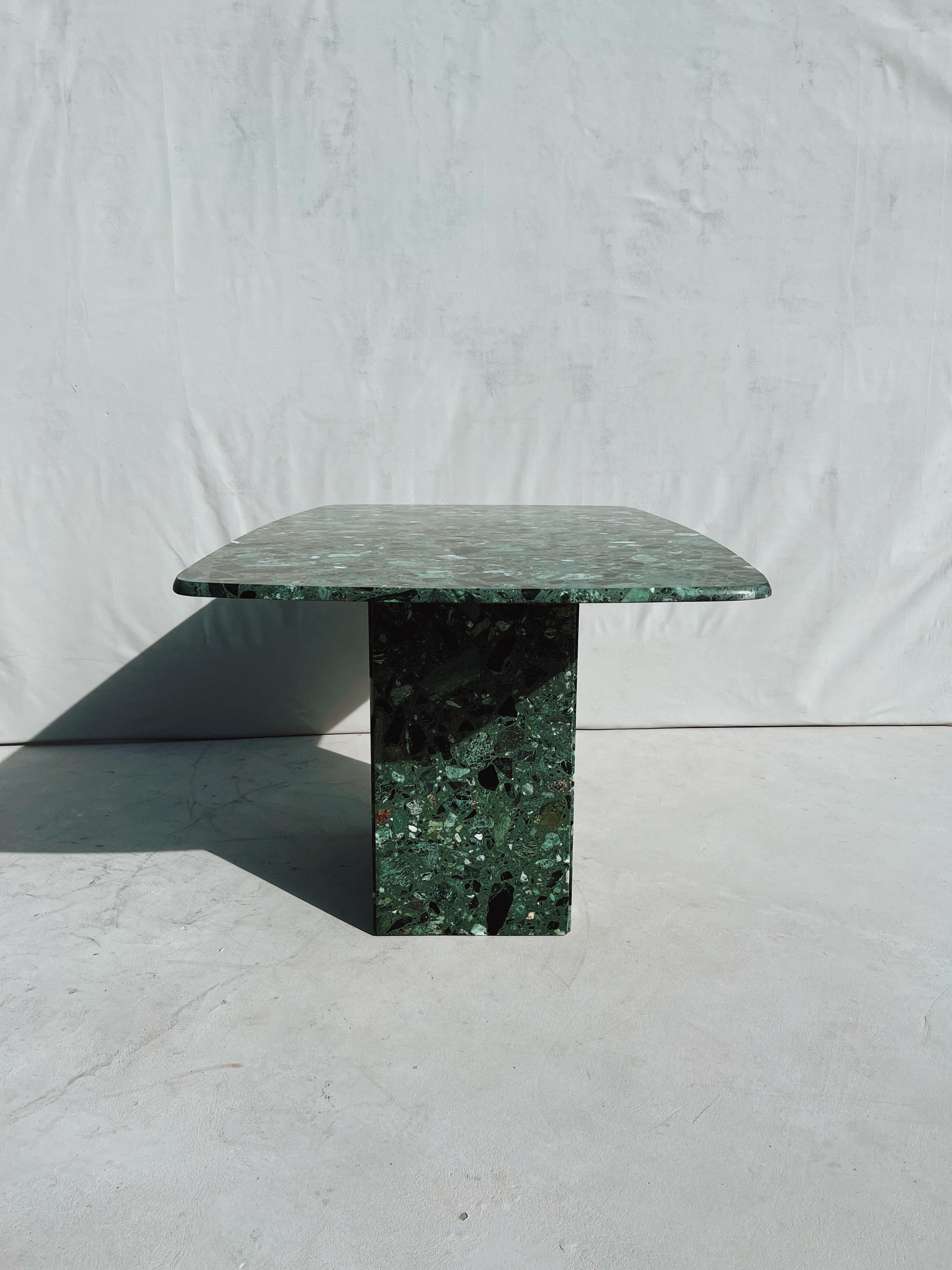 terrazzo dining table