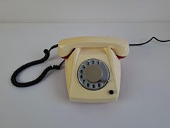 Téléphone rotatif vintage Tesla Stropkov BS10, Tchécoslovaquie, 1987