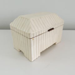 Boîte à os tessellée vintage par Enrique Garcel