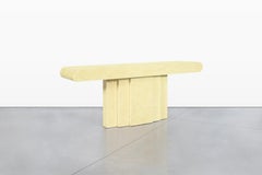 Vintage Tessellated Bone Konsolentisch von Enrique Garcel für Jimeco LTDA