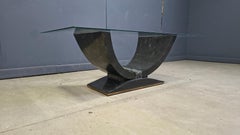 Vintage tessellated coffee table by Maitland Smith, 1980s