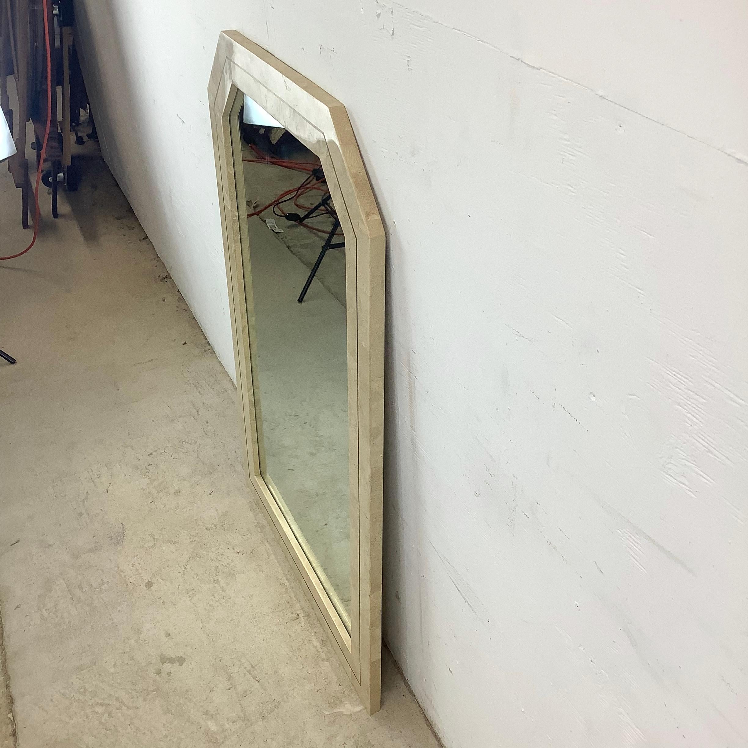 Vieux miroir en pierre tessellée d'après Maitland-Smith en vente 5