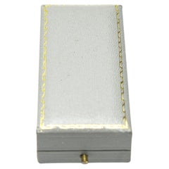 Vintage Tessiers Ltd New Bond Street Stick Pin Box, Grey