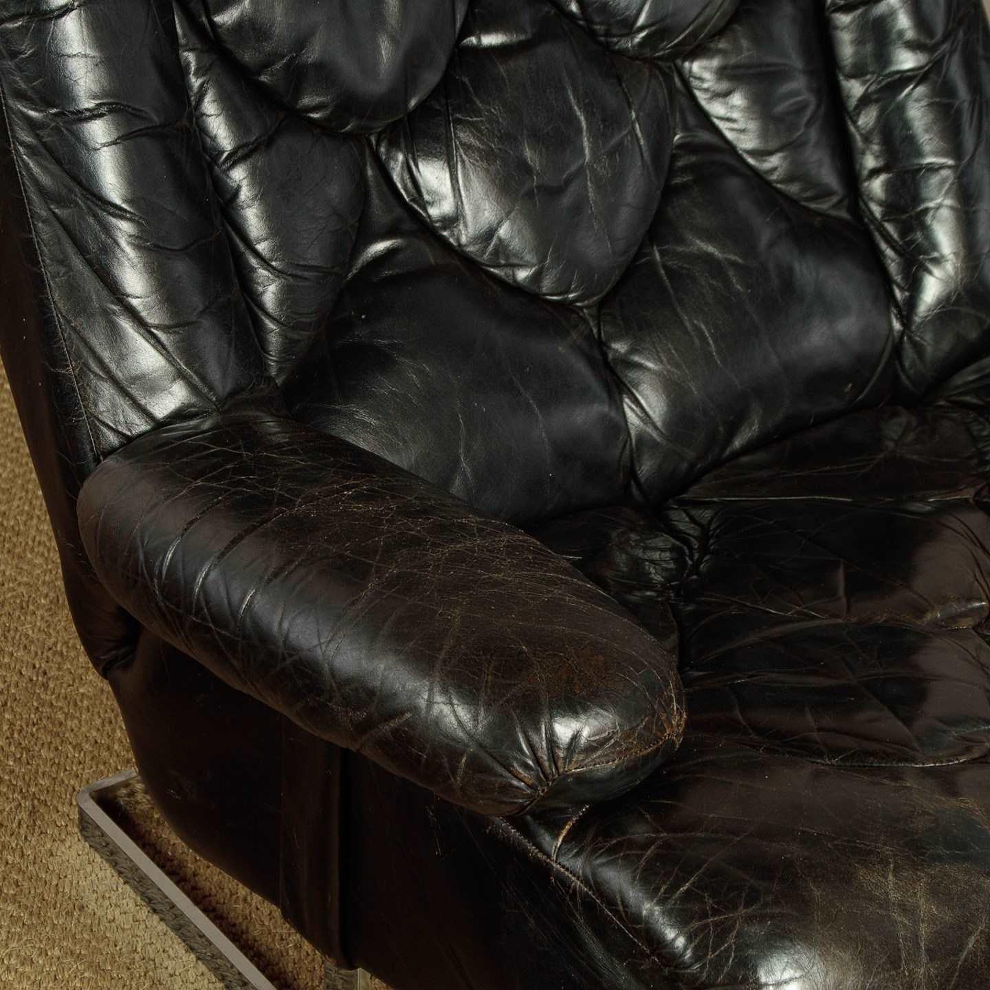 Modulares Leder-Sofa aus Tetrad im Angebot 8