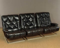 Vintage Tetrad Modular Leather Sofa