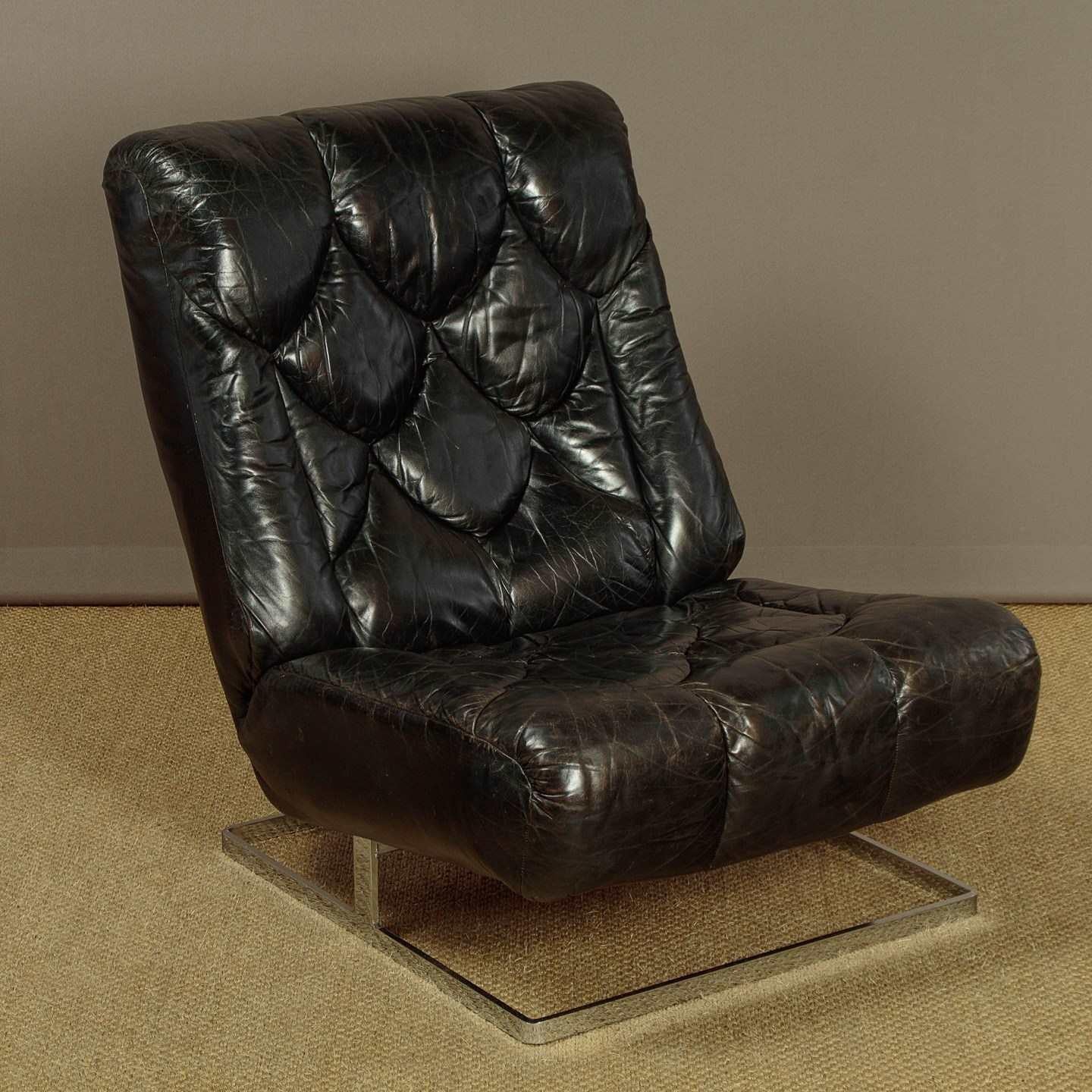 Modulares Leder-Sofa aus Tetrad (Englisch) im Angebot
