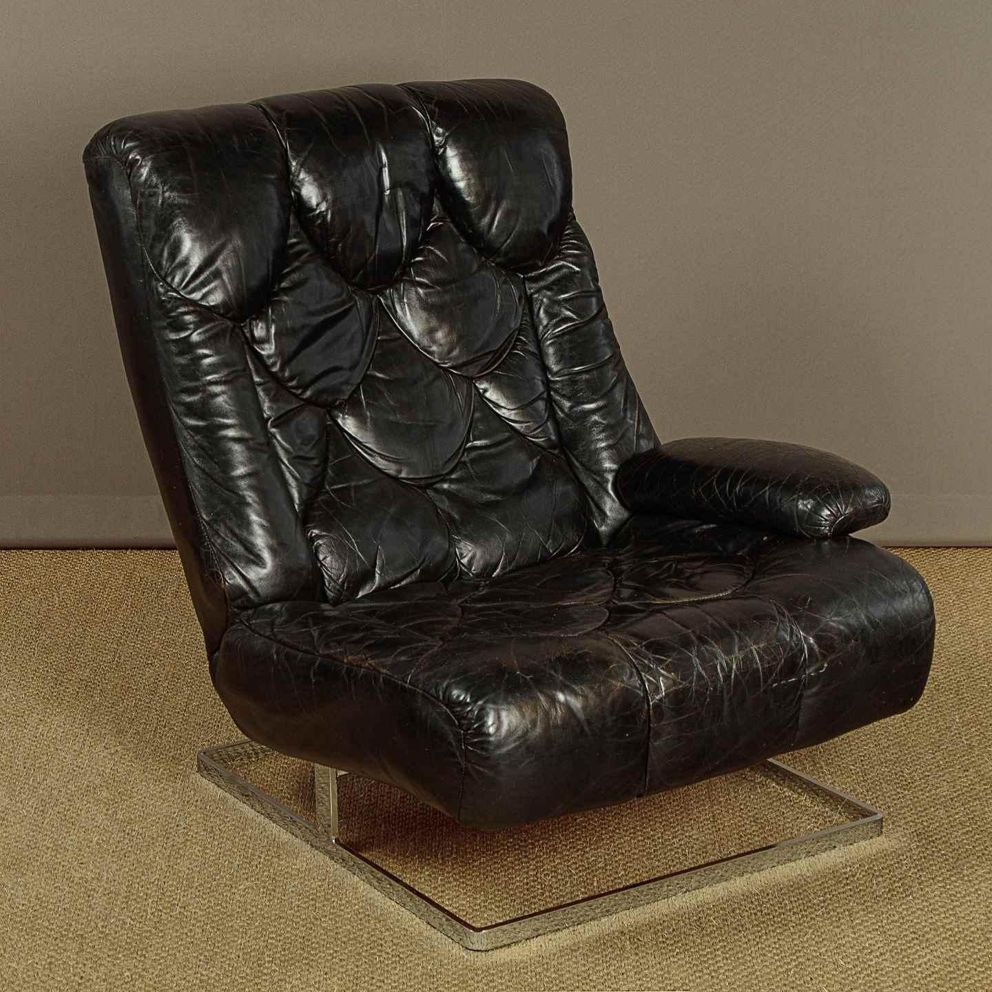 Modulares Leder-Sofa aus Tetrad (Ende des 20. Jahrhunderts) im Angebot