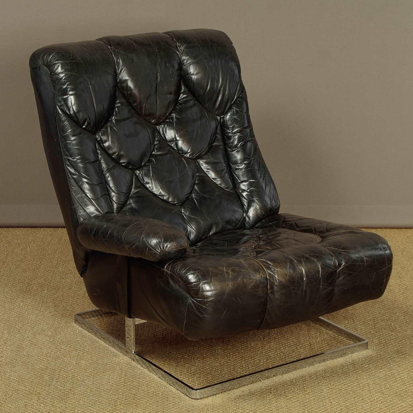 Modulares Leder-Sofa aus Tetrad im Angebot 1