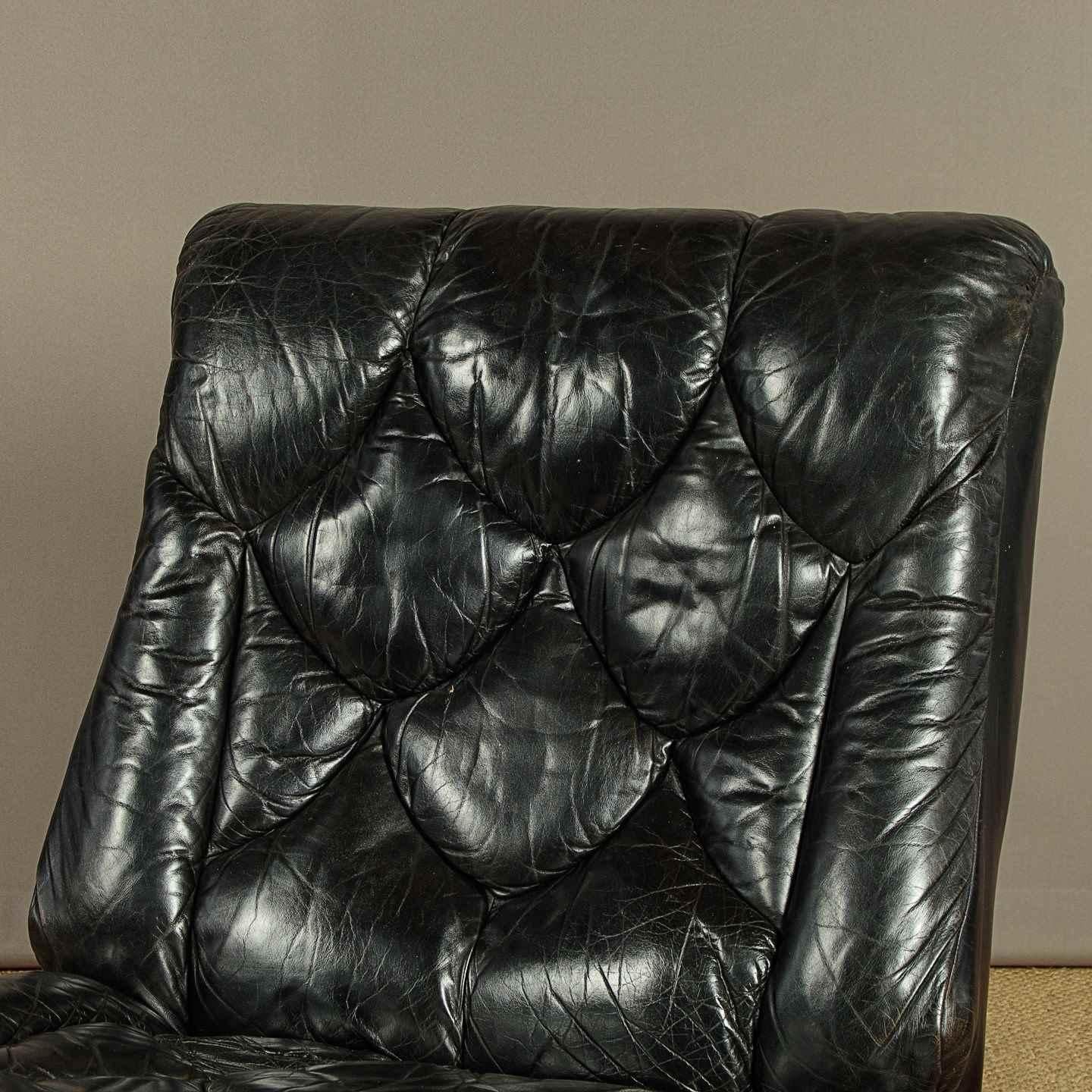Modulares Leder-Sofa aus Tetrad im Angebot 3