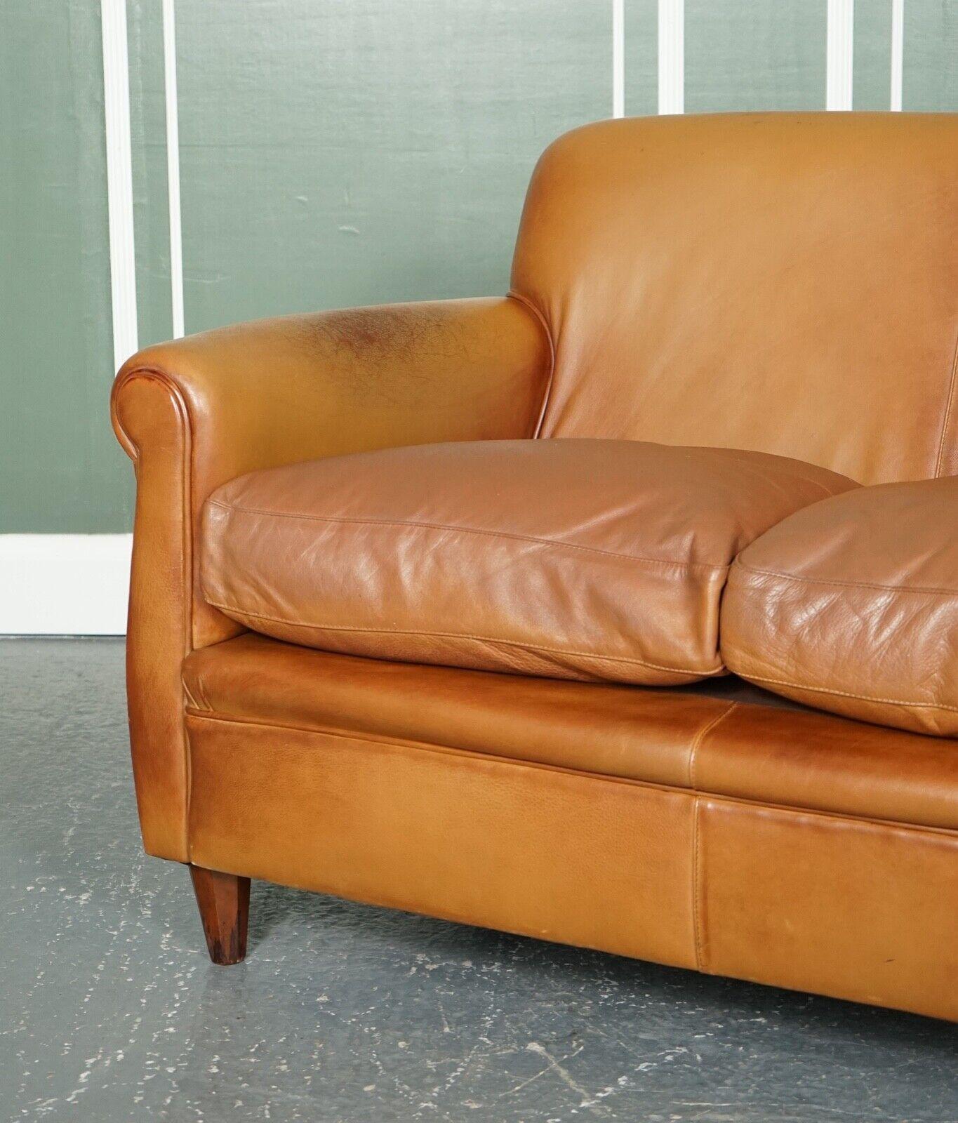 laura ashley burlington leather sofa