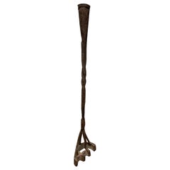 Antique Texas Cowboy Hand Wrought Cattle Branding Iron