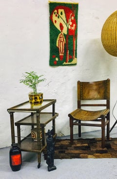 Vintage Textile Art / Textile Painting, 1960s/70s