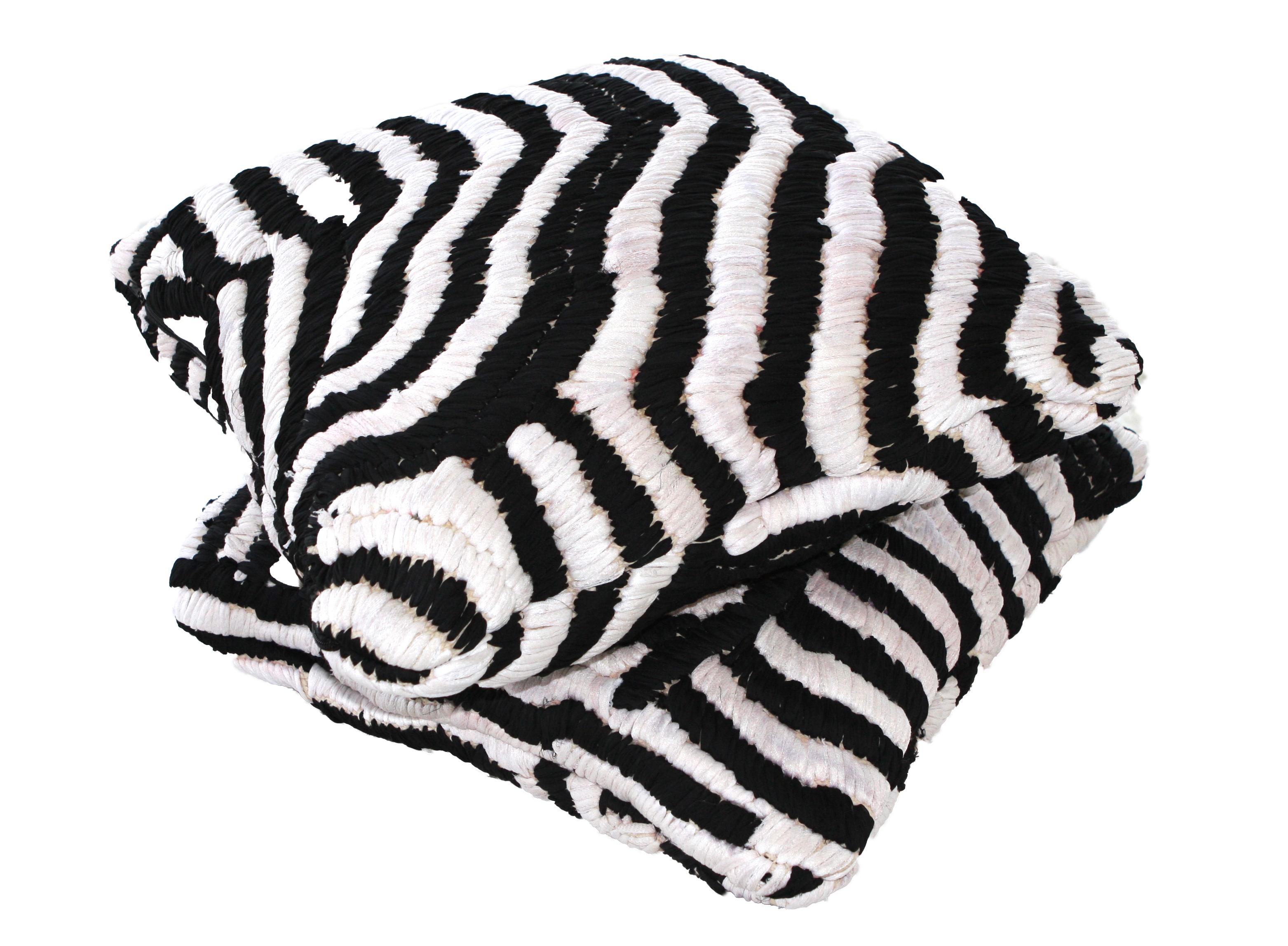 Vintage Textile Floor Pillow In Good Condition In New York, NY