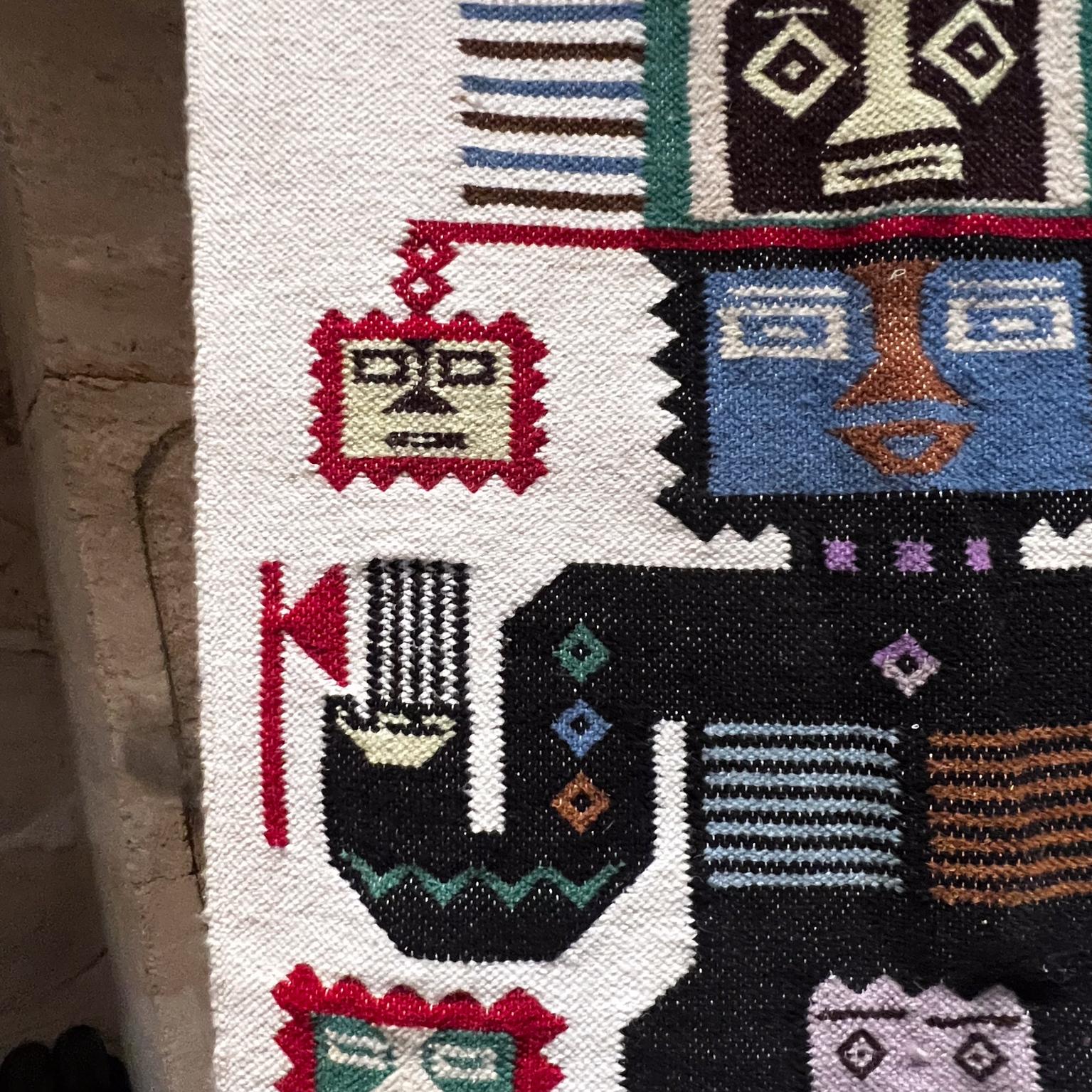 aztec wall tapestry