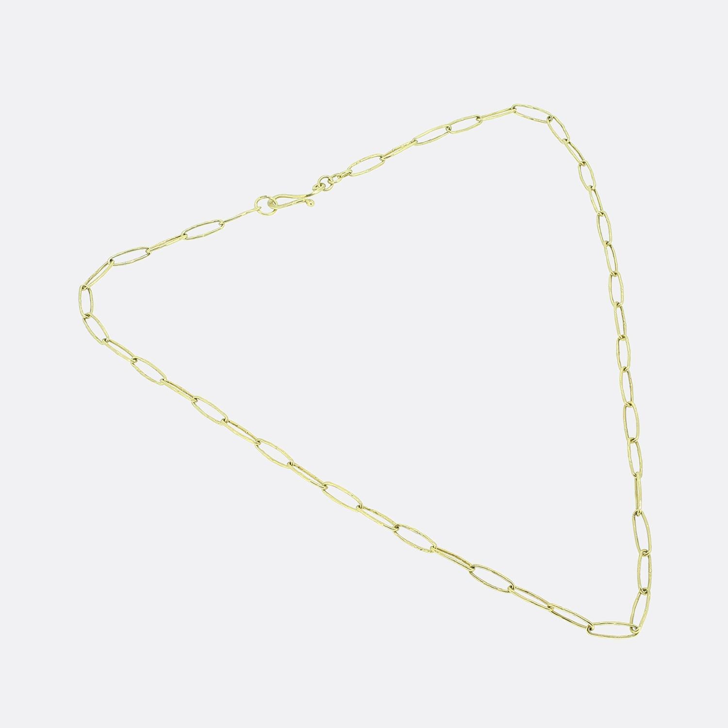Vintage Textured Belcher ChainVintage Textured Belcher Chain im Zustand „Gut“ im Angebot in London, GB