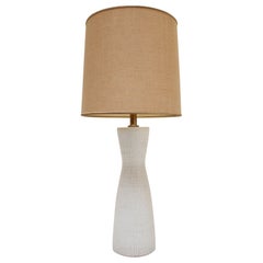 Texturierte Vintage-Tischlampe aus Keramik von Lee Rosen für Design Technics