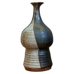 Vase Vintage Textured Studio Pottery