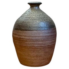 Vintage Textured Studio Pottery Vase