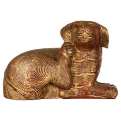 Mid 20th Century Wooden Mythological Sculpture