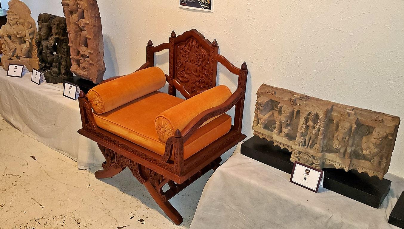 Country Vintage Thai Howdah Chair