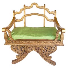 Vintage Thai Howdah-style Meditation Chair
